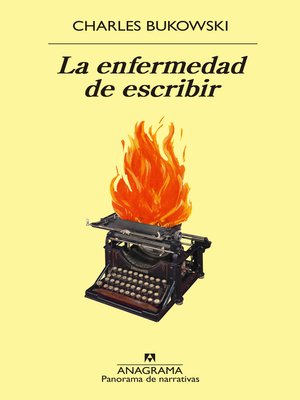 cover image of La enfermedad de escribir